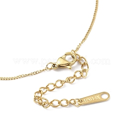 Collar de cadena de eslabones de acero inoxidable 304 con revestimiento iónico (IP) para hombres y mujeres.&nbsp;X-NJEW-M200-02G