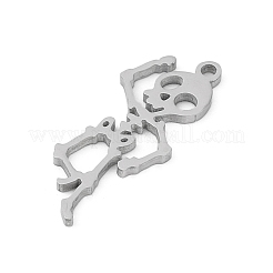 Ciondoli in acciaio inox 304&nbsp;STAS-U041-02A-P