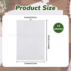 Transparente PET-Laminierfolie&nbsp;AJEW-WH0709-425