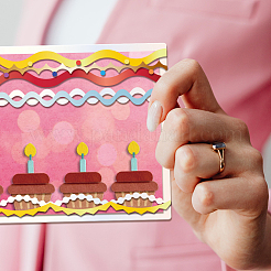 Party-Thema Kohlenstoffstahl-Stanzformen Schablonen&nbsp;DIY-WH0309-1743