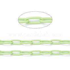 Chaînes de trombones en laiton peintes à la main écologiques&nbsp;KK-J276-18-P06