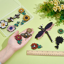 12 Stück 12 Stile Filz-Ornament-Zubehör&nbsp;PATC-PH0001-63
