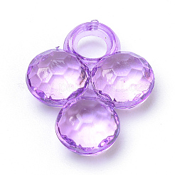 Pendentifs en acrylique transparent &nbsp;TACR-S144-53