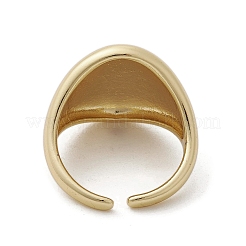 Verstellbare offene Ringe aus Messing&nbsp;RJEW-K257-56G