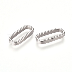 Connettori a maglie rapide in acciaio inossidabile 201 resistenti all'ossidazione&nbsp;LS-STAS-L238-050A-P