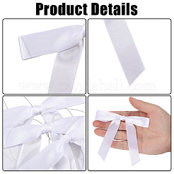 Banderole suspendue en polyester avec nœud papillon&nbsp;DIY-WH0349-504A