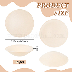 9 Paar runde BH-Einlagen aus Polyester&nbsp;FIND-BC0019-24A