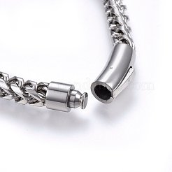 Colliers à chaîne en acier inoxydable 304 anti-ternissement&nbsp;NJEW-H493-16P