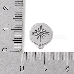 Anlaufgeschützte Anhänger aus 304er Edelstahl&nbsp;STAS-B062-12P