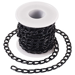 Ovale Panzerketten aus oxidiertem Aluminium&nbsp;CHA-TA0001-13