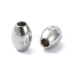 Anlaufgeschützte Perlen aus 316er Edelstahl&nbsp;STAS-H191-06P