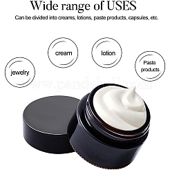 Juegos de tarros de crema de cosméticos de vidrio portátiles&nbsp;DIY-BC0010-97