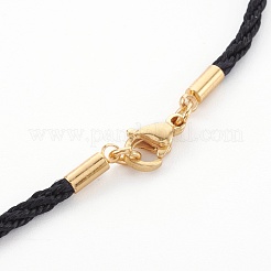 Création de collier en corde de nylon&nbsp;MAK-L018-06A-07G