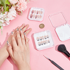 20 transparente Aufbewahrungsbox aus Kunststoff für Nagelkunstwerkzeuge&nbsp;CON-BC0007-03C