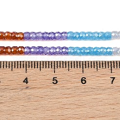 Fili di perline cubic zirconia&nbsp;ZIRC-P125-2x3mm-33