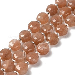 Natürliche sunstone Perlen Stränge&nbsp;G-B153-A14