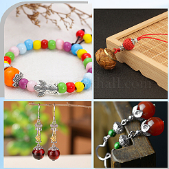 240 pièce 8 styles de perles en alliage de style tibétain&nbsp;FIND-SP0001-66