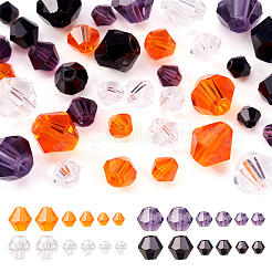 12 Stränge 12 Stil Halloween Thema transparente Glasperlen Stränge&nbsp;GLAA-TA0001-42