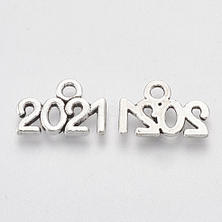 Tibetischen Stil Legierungs Anhänger & Charms&nbsp;TIBE-T010-36AS-RS