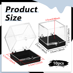PS Vitrine für Minifiguren aus Kunststoff&nbsp;CON-WH0025-224A