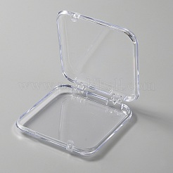Cassetta degli attrezzi per nail art in plastica trasparente&nbsp;CON-WH0092-13B-01