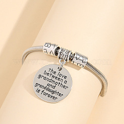 Bracelets à breloques en alliage pour la fête des mères&nbsp;FS-WG9038C-01