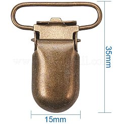 Clip per ciuccio in ferro per bambini&nbsp;AJEW-PH0016-01AB