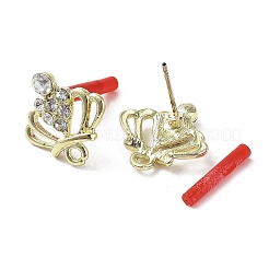 Boucles d'oreilles en alliage d'or&nbsp;EJEW-B030-01G-02