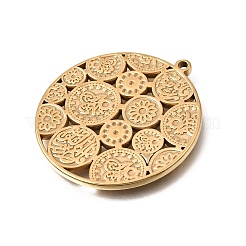 Pendentifs en acier inoxydable 304&nbsp;SA-CBAD9BF-03G