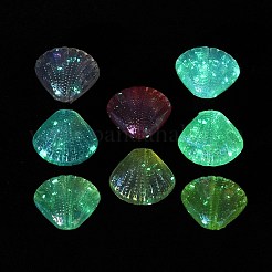UV-beschichtete schillernde und leuchtende transparente Acrylperlen&nbsp;OACR-G033-06F