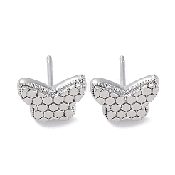 Clous d'oreilles en laiton&nbsp;EJEW-D288-08P
