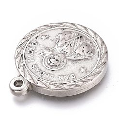 Pendentifs en acier inoxydable 304 anti-ternissement&nbsp;LS-STAS-Z017-05P