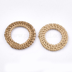 Anelli di maglia intrecciati a mano canna / rattan&nbsp;WOVE-T005-05A