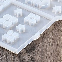 Moules en silicone pour décoration de maison en patchwork&nbsp;DIY-M057-01A
