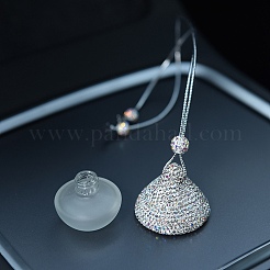 Botellas de perfume de vidrio con forma de hongo y rhinestone&nbsp;PW-WG8D50A-01