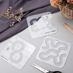 3 x Quilt-Vorlage in 3 Stilen.&nbsp;TOOL-GF0003-39