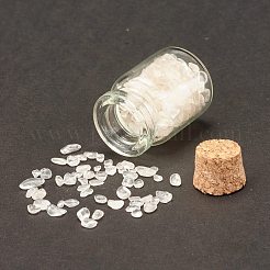 Verre transparent souhaitant une décoration de bouteille&nbsp;DJEW-A001-01A-05