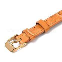 Pulseras de hilo de imitación de cuero con hebillas de acero inoxidable&nbsp;AJEW-Z053-01B