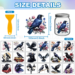 18 pezzo di carta sagomata in plastica&nbsp;DIY-WH0610-149