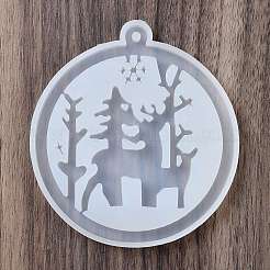 Weihnachtssilikon-Anhängerformen&nbsp;LS-SIL-U003-02A