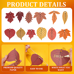 120 décoration de fête en papier feuille&nbsp;DIY-SC0032-15