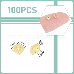 100 Stück Messing-Abstandsperlen&nbsp;KK-UN0002-08