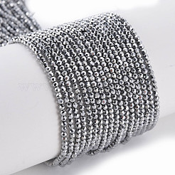 Chapelets de perles en verre électrolytique &nbsp;EGLA-S174-23D-06