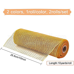 2 rotolo di tessuto in polipropilene 2 colori&nbsp;AJEW-BC0001-45B