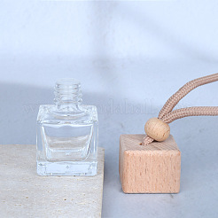 Bouteilles de parfum carrées en verre&nbsp;PW-WG55543-01