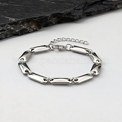Bracelets à maillons ovales en acier inoxydable 304 pour hommes&nbsp;WGEFEC8-01