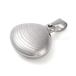 Pendentifs en acier inoxydable 304 anti-ternissement&nbsp;STAS-R229-20P