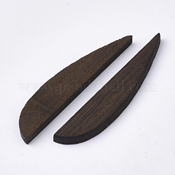 Cabochons en bois de wengé&nbsp;WOOD-S053-33