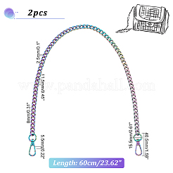2 manico per borsa a catena in lega di zinco&nbsp;FIND-PH0009-82A