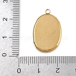 304 Edelstahl-Emaille-Anhänger&nbsp;STAS-K311-08B-02